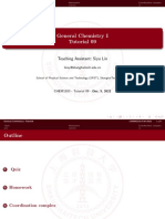 CHEM1103 Tutorial09