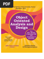 Object Oriented Analysis and Design