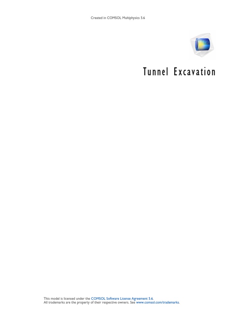 Tunnel Excavation Soil Behavior Analysis | PDF | Elasticity (Physics ...