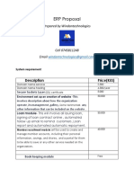 Sacco MGT Software Proposal