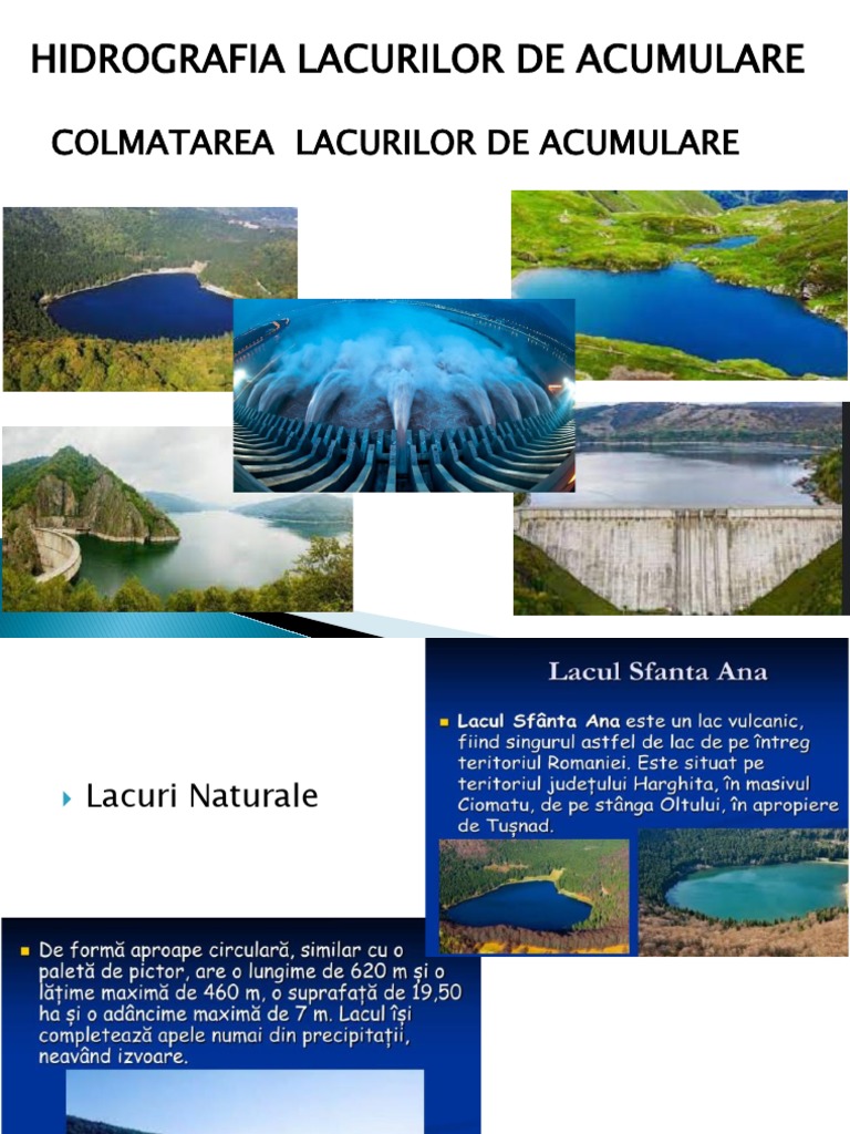 Partea 10 - Lacuri Acumulare | PDF