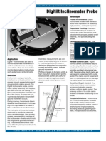 Inclinometer Digitilt Vertical Inclinometer Probe Datasheet