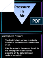 Pressure in Air