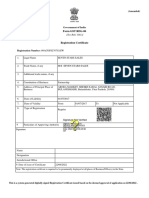 SSS Registration Certificate