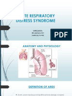 Acute Respiratory Distress Syndrome by Mr. Ashish Roy