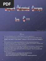 CS-235 0bject Oriented Programming With C++ Complete Lecture Notes