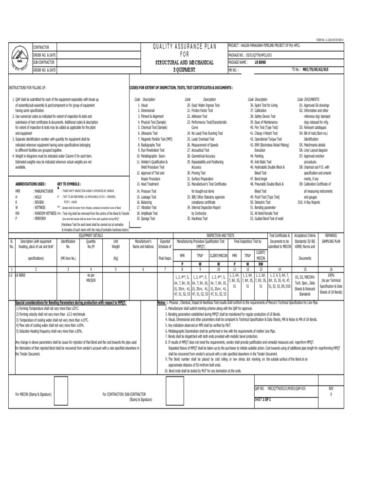 Qap LR Bend PDF Welding Construction