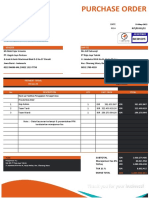 Purchase Order RJT - GJP