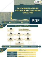 DISEMINASI Petunjuk Pelaksanaan GTRA 2023 - 13 Maret 2023