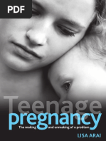  Teenage pregnancy. The making and unmaking of a problem