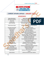 Current Affairs Capsule - January-2023