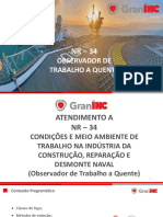 Apresentação Observador Trabalho A Quente