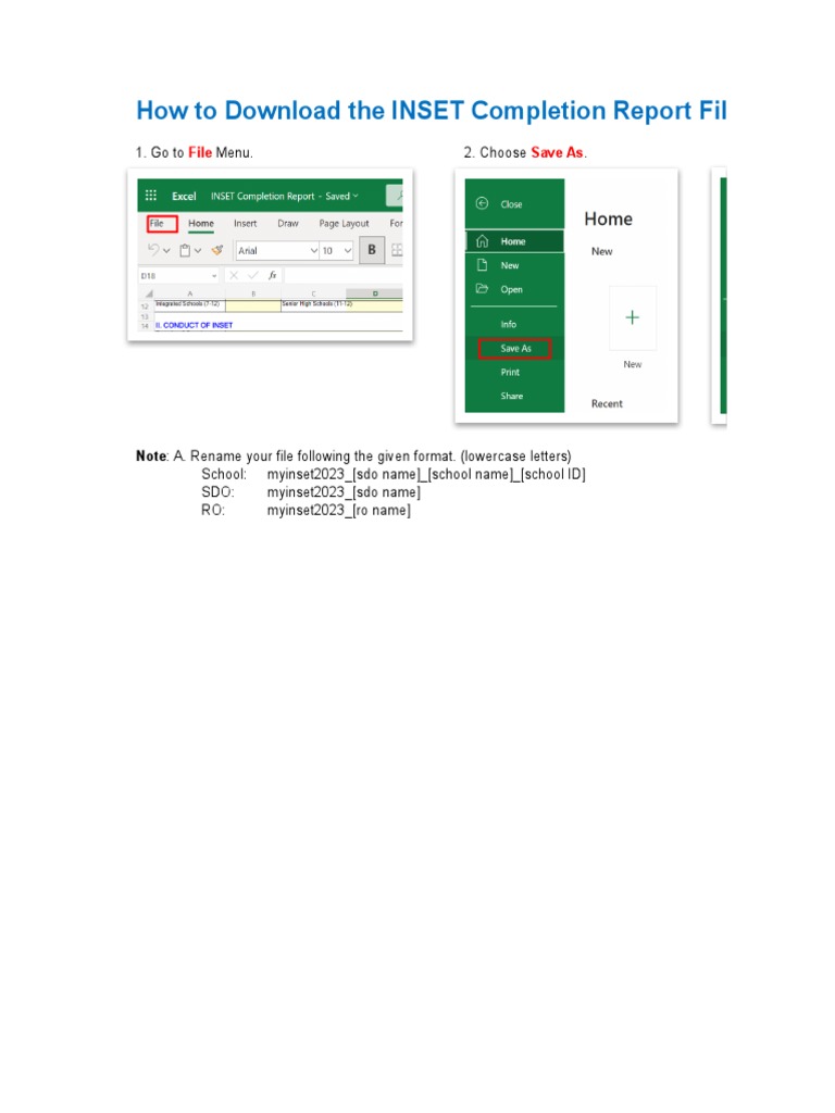 INSET Completion Report | PDF | Lecture | Education Theory