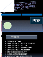 Geochemicalcycleandmobilityofelements 170403181709