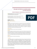 Texto 6 Educa - o Das Mulheres Na Am - Rica Latina - Um Olhar Decolonial