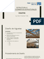 Estructura IV - UNIDAD II VIGUETAS