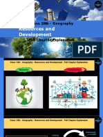 Resources and Development