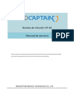 Manual Bomba de Infusion Medcaptain HP60