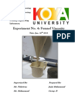 Petroleum Engineering Experiment No 4 Fu