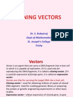 Cloning Vectors Notes.