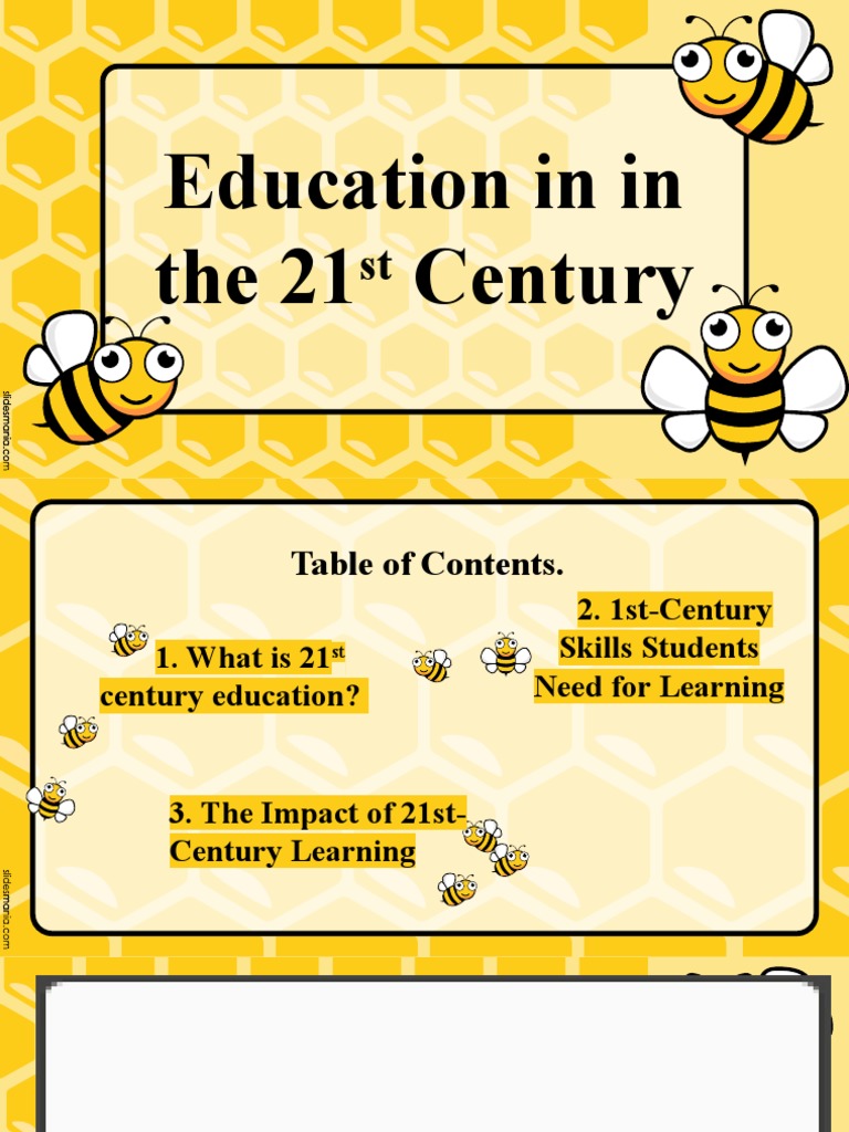 21st Century Education | PDF | Learning | Critical Thinking