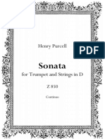 Purcel: Sonata For Trumpet and Strings