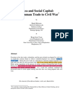 Kitissou y Yoon (2014) Africa and Social Capital From Human Trade To Civil War