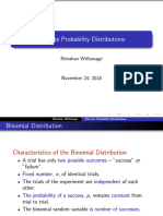 Discrete Probability Distributions