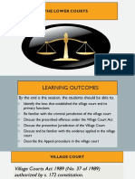 Topic 6 - Summary Procedure in The Village Court
