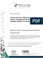 Centros Barriales "Maternar" en Vicente López: Una Propuesta de Dispositivos de Abordaje Integral Con Perspectiva Vincular