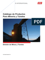 DSI Underground Catalogo de Productos para Mineria y Tuneles SP