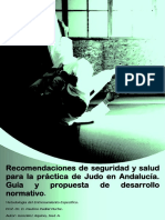 Recomendaciones de Seguridad y Salud para La Práctica de Judo en Andalucía. Guía y Propuesta de Desarrollo Normativo.