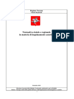 Normativa Statale e Regionale in Materia Di Inquinamento Acustico