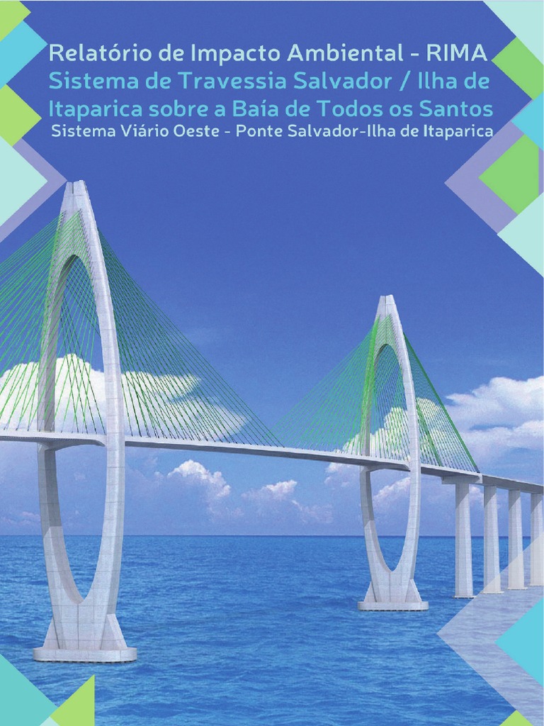 RIMA da Ponte Salvador-Itaparica | PDF | Ambiente natural | Rodovia de ...