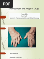 Antirheumatic and Antigout Drugs