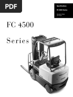 RMD 6000 Series Reach Truck Specs | PDF | Elevator | Truck