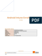 Android Intune Enrollment