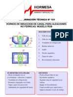 Horno de Induccion de Canal