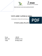 2022-2 Yeni̇ Ahir Yapimi (Çadir) Uygulama Plani Ve Hi̇be Kilavuzu