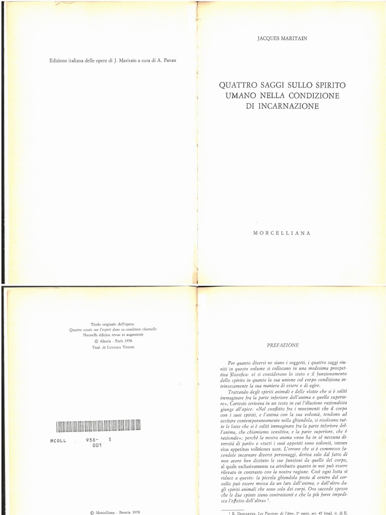 Quattro Saggi | PDF