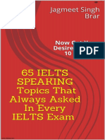 Most Important 65 IELTS Speaking Topics 454545454584