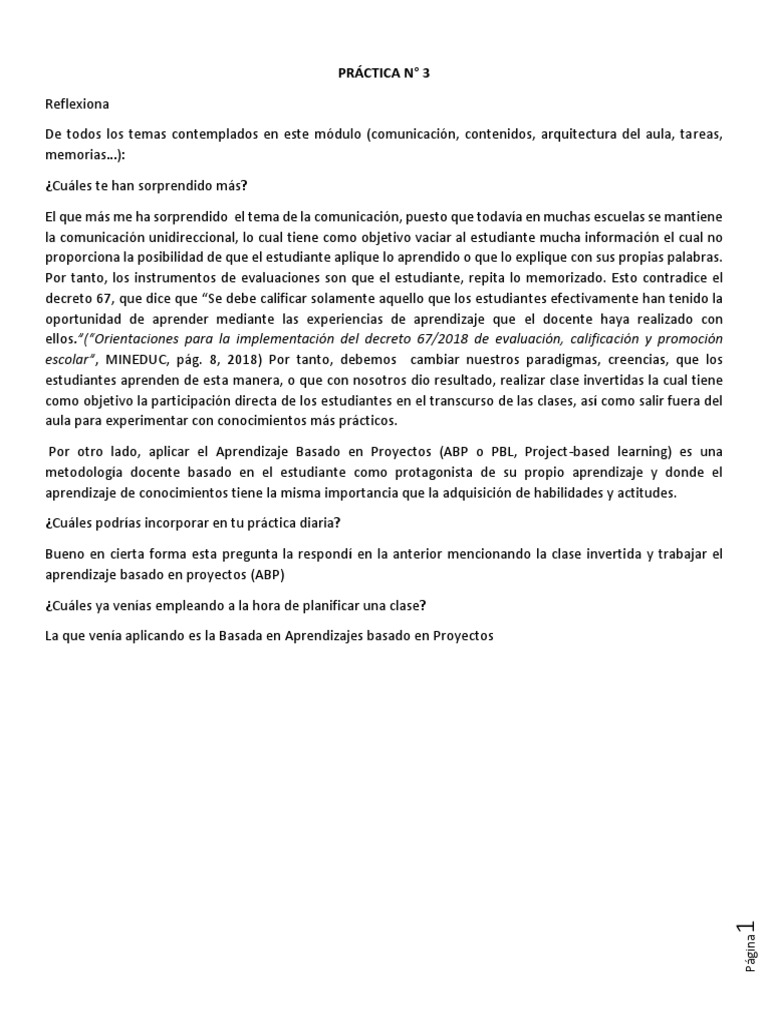 Práctica 3 | PDF | Crecimiento personal y profesional | Negocios