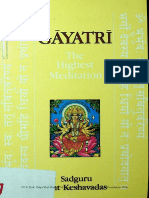 Gayatri The Highest Meditation by Sadguru Sant Keshavadas - Motilal Banarsidas Publishers Pvt. LTD., Delhi