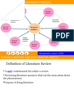 Research Methodology and Data Analysis Support Material 2