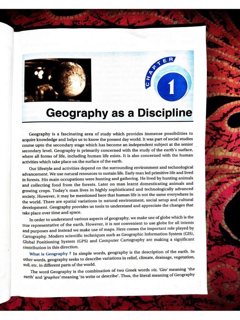 Geography As A Disipline | PDF