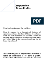 Computing Profits Lesson