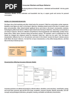 Consumer Markets and Buyer Behavior