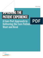 Leitura Prévia - Improving The Patient Experience