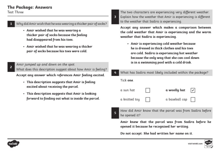 5 For 5 Reading Test 3 Answers Pdf Clothing