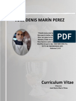 Curriculum Viate Jose Denis Marin Anglicano